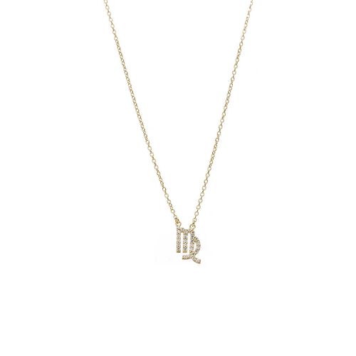 Silk & Steel Virgo Necklace